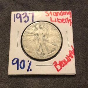 90% Silver Standing Liberty!!